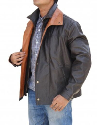 Gil Birmingham Yellowstone Thomas Rainwater Leather Jacket