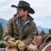 Ian Bohen Yellowstone Ryan Brown Leather Jacket
