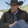 Kevin Costner Yellowstone John Dutton Grey Cotton Jacket