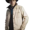 Yellowstone Season 5 | John Dutton White Jacket