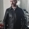 Vince Black Leather Jacket