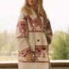 Beth Dutton Pink Printed Coat Yellowstone clothing