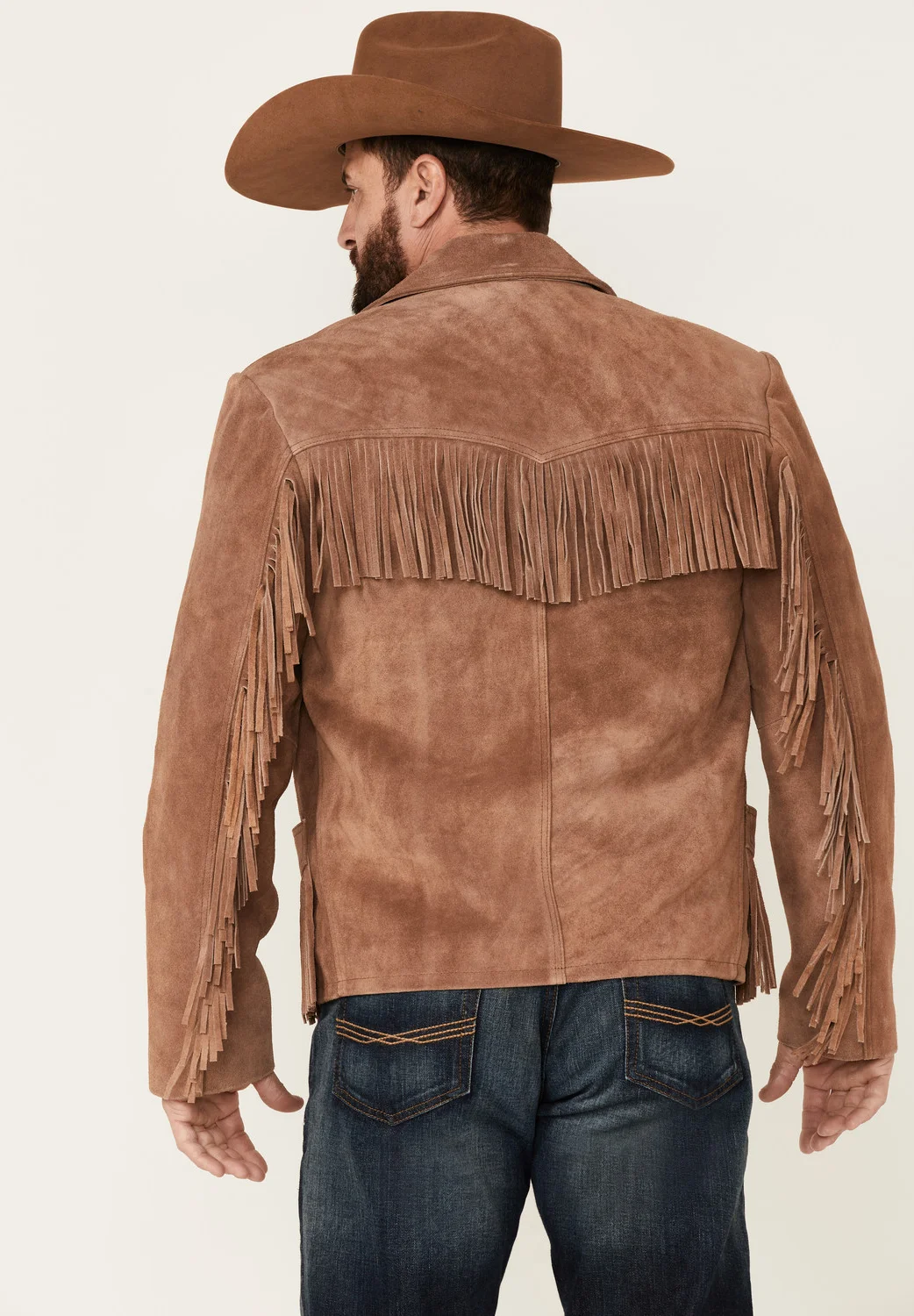 The Giant Fringe Suede Leather Jacket