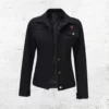 Rip Wheeler Yellowstone Black Jacket For Women